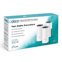 TP-Link Deco M4 AC1200 Whole Home Mesh Wi-Fi System 3 Pack