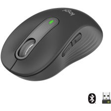 Logitech Mouse M650 Graphite Bluetooth Wireless