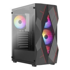 PC Case Aerocool PGS Volcan-G-BK-V1 Mid Tower ATX