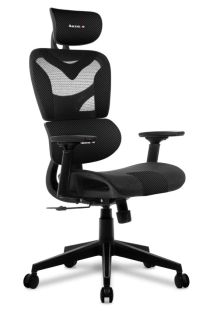 Huzaro Combat 8.0 Carbon Gaming Chair: Ergonomic, Advanced Lumbar Support, Mesh 150KG