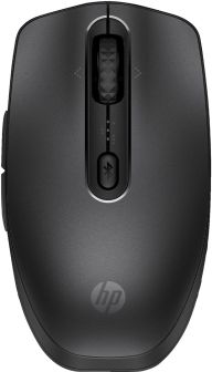 HP 690 QI-Charging Wireless Mouse with Rechargeable Battery, Black (7M1D4AA)