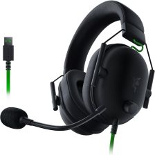 Razer BlackShark V2 X USB - Wired Esports Headset (Triforce 50 mm Drivers, Noise Cancellation, 240g Ultra-Light Build, Memory Foam Cushions, 7.1 Surround Sound) Black