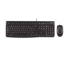 Logitech Desktop MK120 Durable, Comfortable, USB Mouse and Keyboard Combo