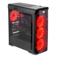 LC Power LC-988B RED Typhoon Mid tower Gaming PC case