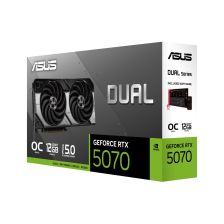 ASUS Dual NVIDIA GeForce RTX 5070 OC 12GB Graphics Card