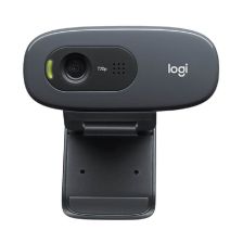 Logitech C270 HD Webcam with noise-reducing mics