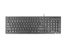 Natec Keyboard Discus 2 slim black