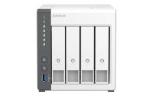QNAP TS-433 4 Bay NAS with Quad-core Processor, 4 GB DDR4 RAM and 2.5GbE Network (Diskless)
