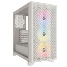 Corsair Case 3000D Airflow RGB TG Mid-Tower Black , White