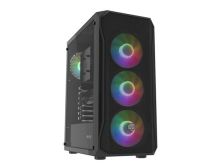 NATEC FURY SHOBO SH4F RGB MIDI TOWER Black