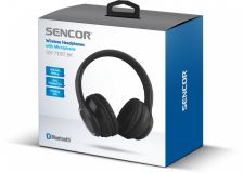 Sencor Wireless headphones SEP 710BT BK BT 5.0, playtime 30h, microphone