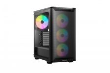 Be quiet! Pure Base 501 LX ARGB Mid-Tower Case - Black