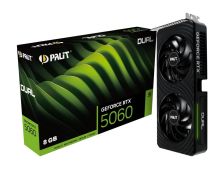 Palit GeForce RTX 5060 DUAL 8GB GDDR7 128-bit Graphics Card – 3x DisplayPort / HDMI