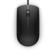 Dell MS116 Wired Ambidextrous USB Mouse, 1000Dpi, Led Tracking