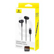 Baseus Encok CZ18 USB-C Wired Earphones with 10mm Drivers &amp; Microphone