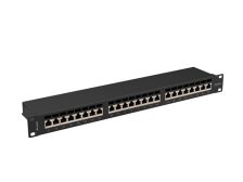 Lanberg PPSA-1024-B 24-Port Cat6a Patch Panel 1U Rack