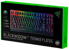 Razer BlackWidow V3 Tenkeyless Mechanical Wired Gaming Keyboard Black