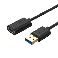 UNITEK Y-C456GBK USB 3.0 A Male to USB A Female Extension Cable  0.5M