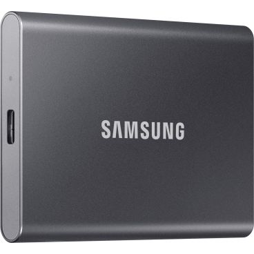 Samsung 1TB Samsung Portable T7 USB 3.2 Gen2 Titan Gray retail up to 1,050 MB/s