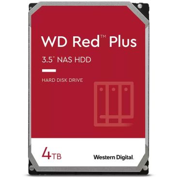Western Digital HDD 4TB WD WD40EFPX Red Plus 5400RPM 256MB NAS