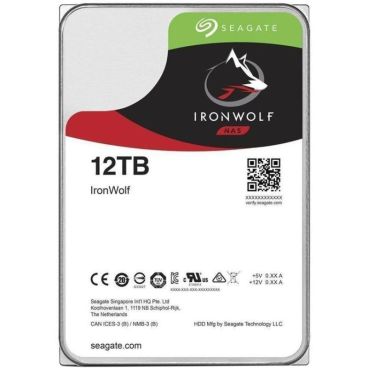 Seagate IronWolf ST12000VN0008 NAS 12000GB 12TB SATA HDD 3.5"