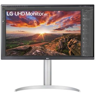 LG Monitor 27UP850K-W, 27&quot; - 3840 x 2160 4K UHD 2160p, 400 cd/m², DisplayHDR 400, 5 ms, 2xHDMI, DisplayPort, USB-C - speakers
