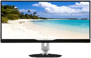 PHILIPS 298P4QJEB 29" IPS- LCD/LED Monitor,21:9, Height Adjustable, Pivot