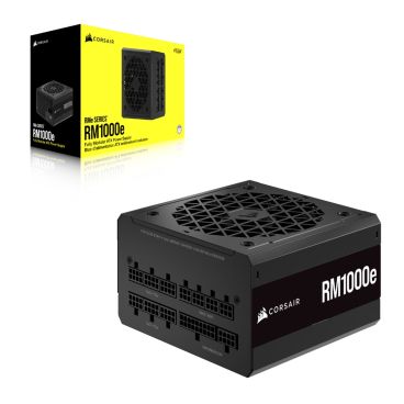 CORSAIR 1000W RMe Series, RM1000e, 1000 Watt, ATX 3.1, PCIe 5.1 GOLD Certified