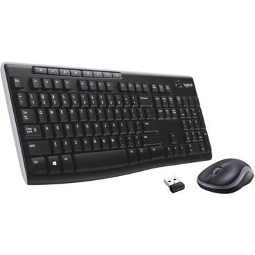 Logitech LGT-MK270-US Wireless Keyboard and Mouse Combo MK270