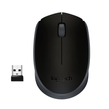 Logitech M170 Wireless Mouse, 2.4 GHz with USB Nano Receiver