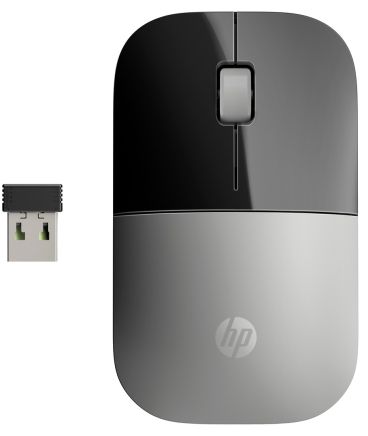 HP Z3700 Silver Wireless Mouse