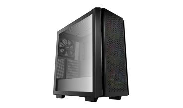 DeepCool CG560 Mid Tower ATX Case – Black (R-CG560-BKAAE4-G-1)