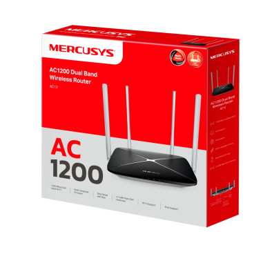 MERCUSYS AC1200 Dual Band Wireless Router