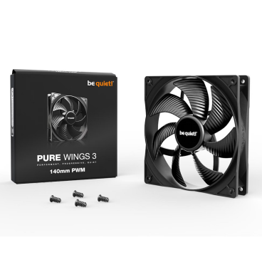 Be quiet! Pure Wings 3 140mm PWM, BL109, Cooling Fan