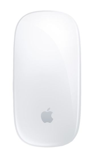 Apple Magic Mouse Bluetooth, White Multi-Touch Surface (MK2E3ZM/A)