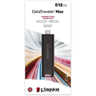 Kingston DataTraveler MAX 512GB USB 3.2 Gen 2 (DTMAX/512GB) USB-C