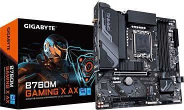 Gigabyte B760M GAMING X AX DDR5 motherboard LGA 1700 WI-FI