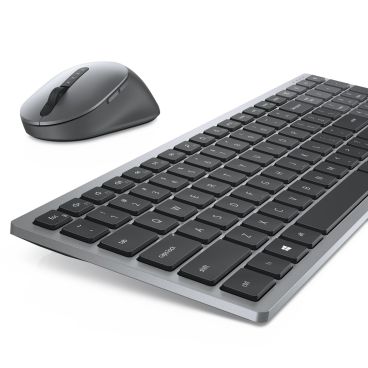 Dell Premier KM7120W Multi-Device Wireless Keyboard and Mouse Combo Titan Gray