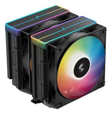 DeepCool AG620 BK ARGB V2 CPU Cooler | Dual Tower Air Cooling