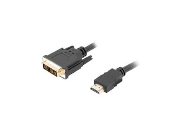 Lanberg CA-HDDV-10CC-0018-BK HDMI To DVI-D Video Cable 1.8 m