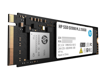 HP EX900 M.2 250GB PCIe 3.0 x4 NVMe SSD 