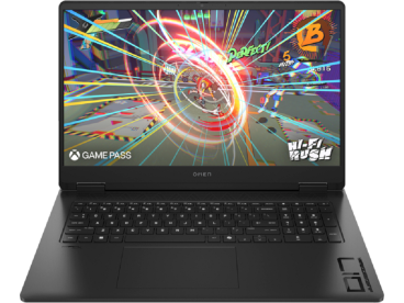 HP Omen Gaming Laptop 17.3" FHD 144Hz - Ryzen 7 8845HS, RTX 4060 8GB, 16GB RAM, 1TB SSD