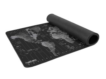 Natec Time zone Map Maxi 800x400 mouse pad Tapet
