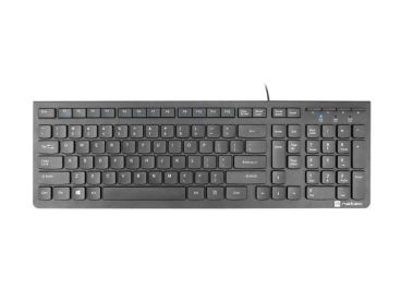 Natec Keyboard Discus 2 slim black
