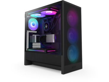NZXT H5 FLOW RGB Mid Tower Case Windows Black