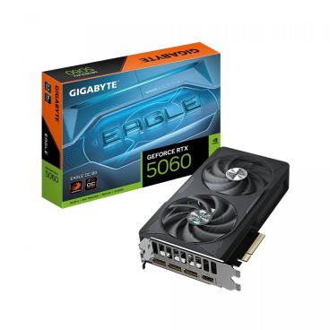 Gigabyte GeForce RTX 5060 EAGLE OC 8GB GDDR7 Graphics Card – 3x DisplayPort / HDMI