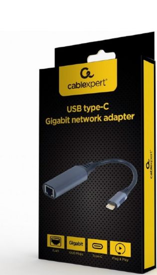 Gembird A-USB3C-LAN-01 USB type-C Gigabit network adapter