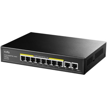 Cudy GS1010PE 10-Port Gigabit PoE+ Switch | 120W Power