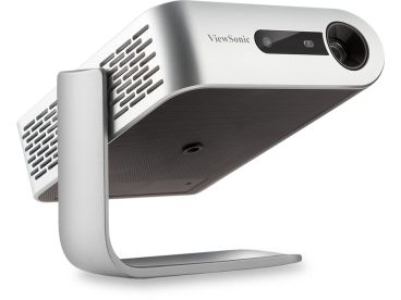 ViewSonic M1+ Smart Wi-Fi Portable Projector, 720p HD Ready, 300 LED Lumens, DLP, 10-bit