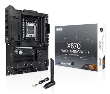 ASUS X870 MAX GAMING WIFI7 AM5 ATX Motherboard | DDR5 & PCIe 5.0